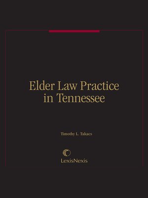 cover image of Elder Law Practice in Tennessee